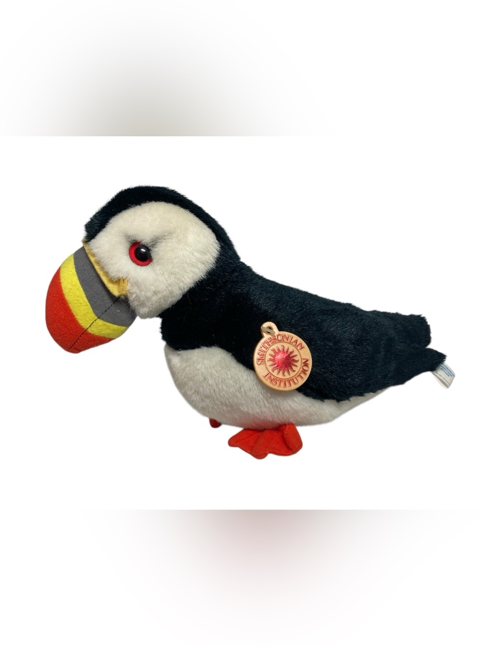 VTG Smithsonian Wild Heritage Puffin Bird 12” Stuffed Plush 1989 Soundprints